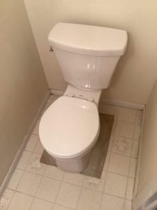 Toilet flange replacement in Bensalem, PA with McHales.