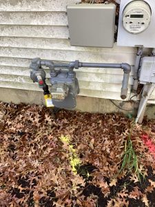 Gas line replacement in Yardley, PA with McHales.